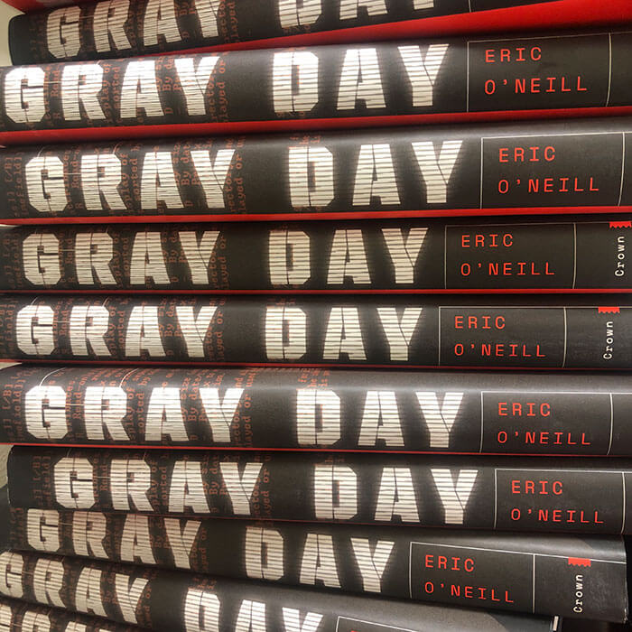 Gray Day Book Spines