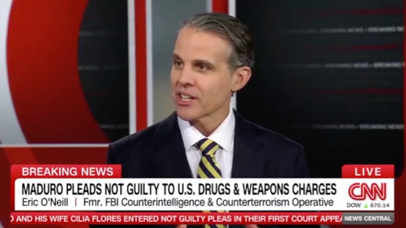 Eric O'Neill Joins CNN to Discuss the military action in Venezuela to arrest Nicolas Maduro.